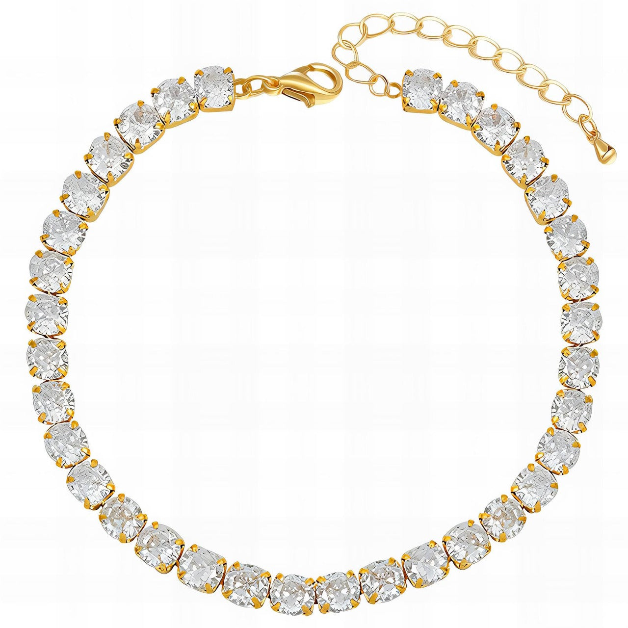 Champagne Sparkle Tennis Bracelet